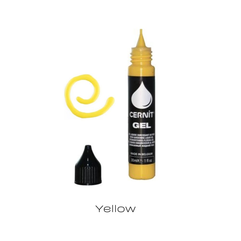 Cernit Gel Liquid Polymer Clay 30ml | Yellow - 