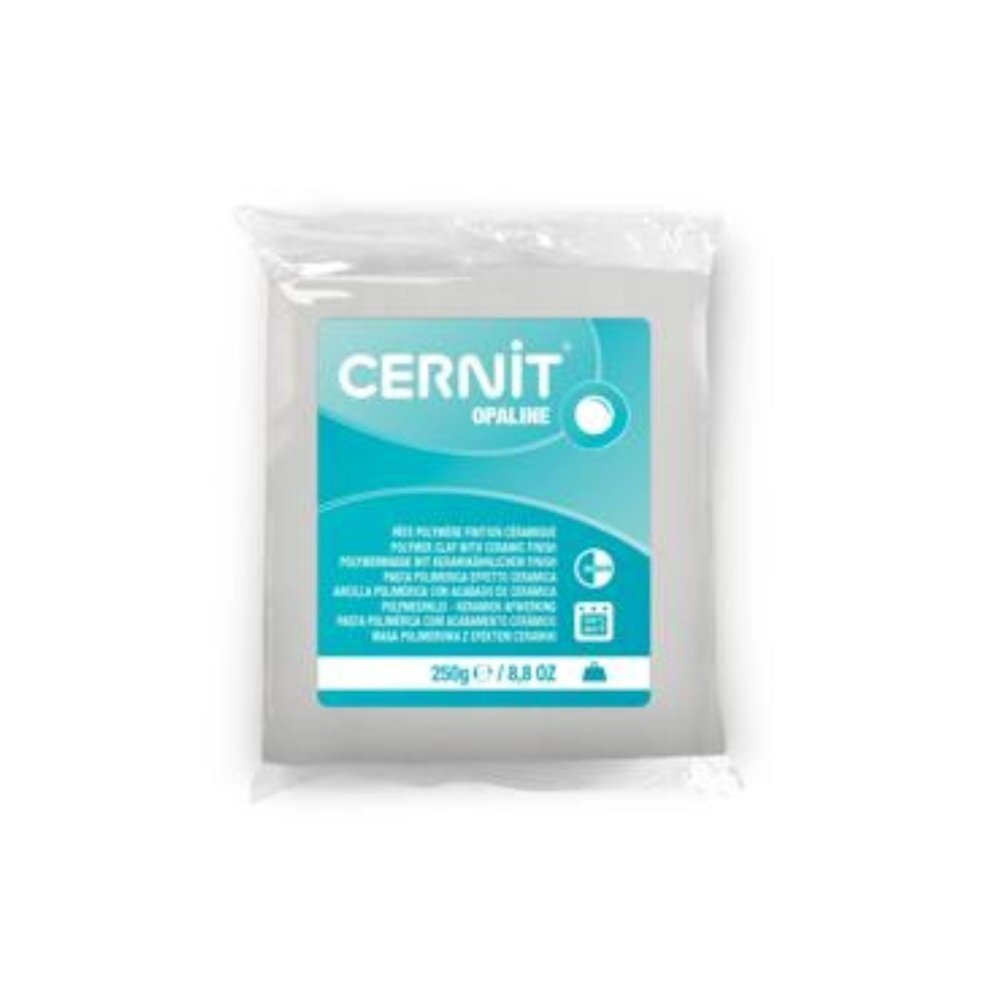 Cernit Polymer Clay 250g | Opaline - 010 White - 