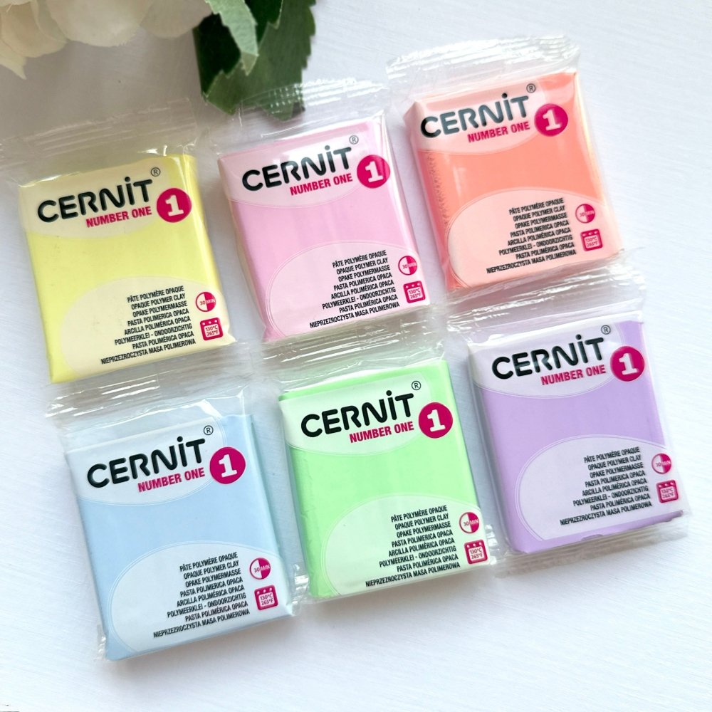 Cernit Polymer Clay 56g | Number One - 259 Pastel Blue - 