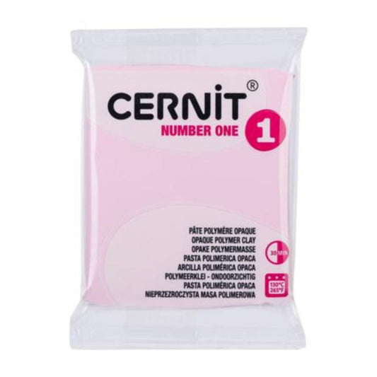 Cernit Polymer Clay 56g | Number One - 482 Pink Flamingo - 