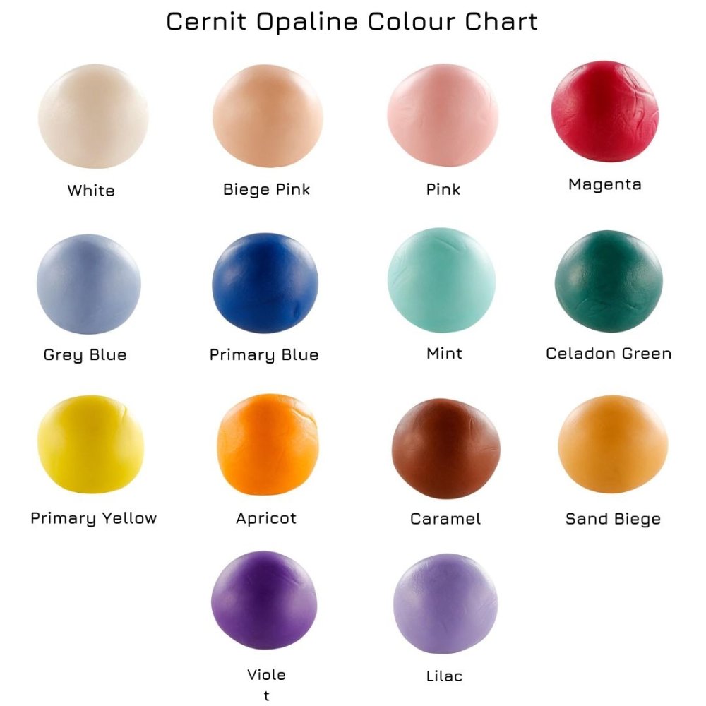 Cernit Polymer Clay 56g | Opaline - 460 Magenta. - 