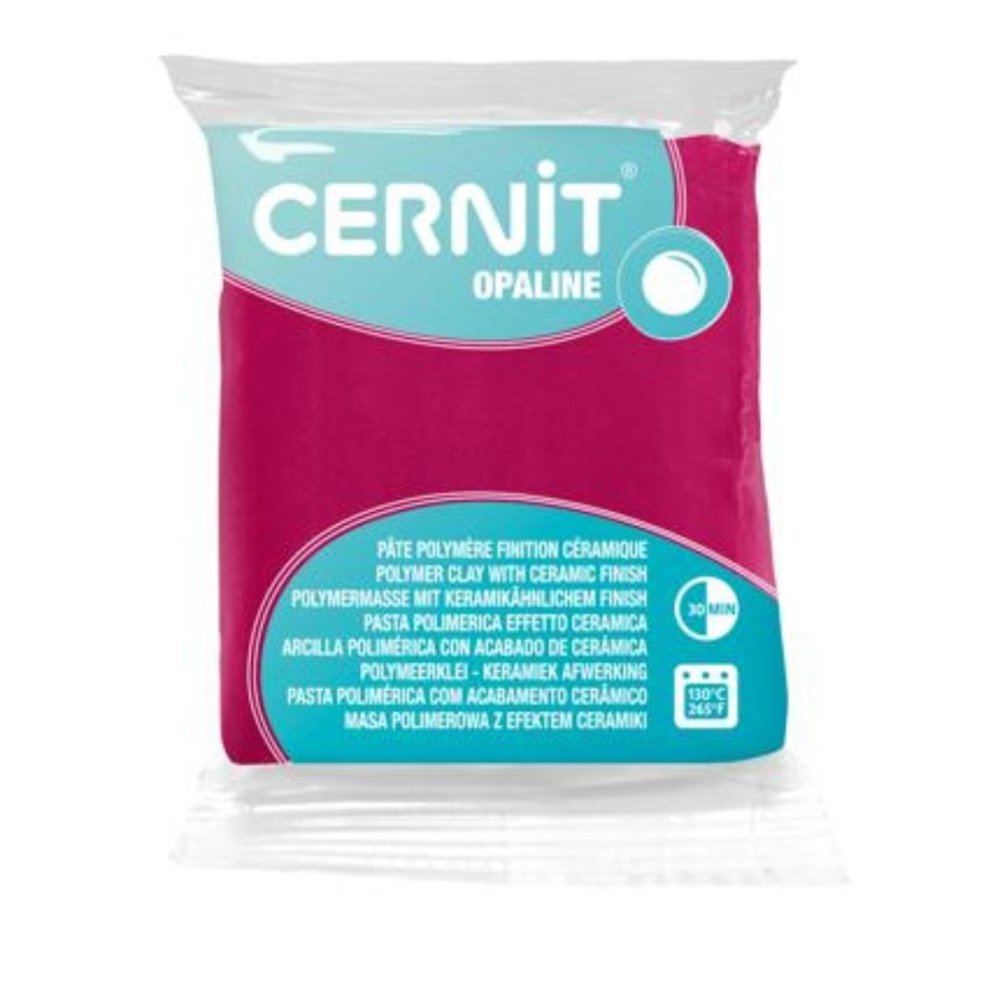 Cernit Polymer Clay 56g | Opaline - 460 Magenta. - 