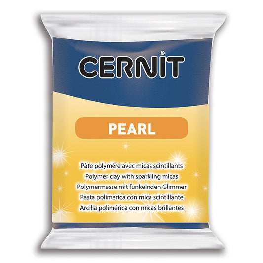 Cernit Polymer Clay 56g | Pearl - 200 Blue. -