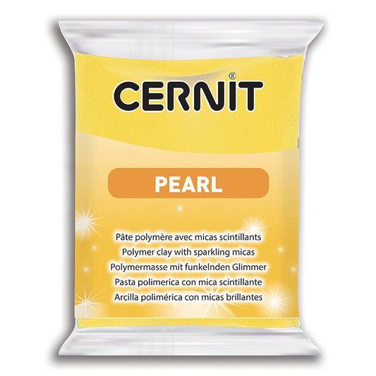 Cernit Polymer Clay 56g | Pearl - 700 Yellow -