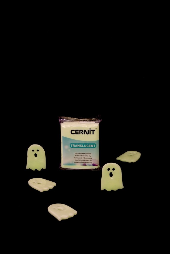 Cernit Polymer Clay 56g | Translucent - 024 Night Glow - 