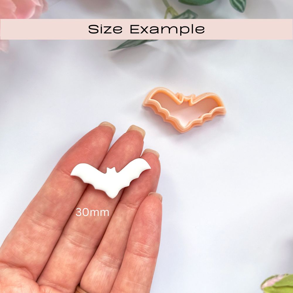 Flying Bat Clay Cutter | Curved Wings