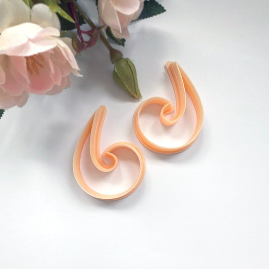 ClayBoutique Clay Cutter (39) | Spiral Flame - 