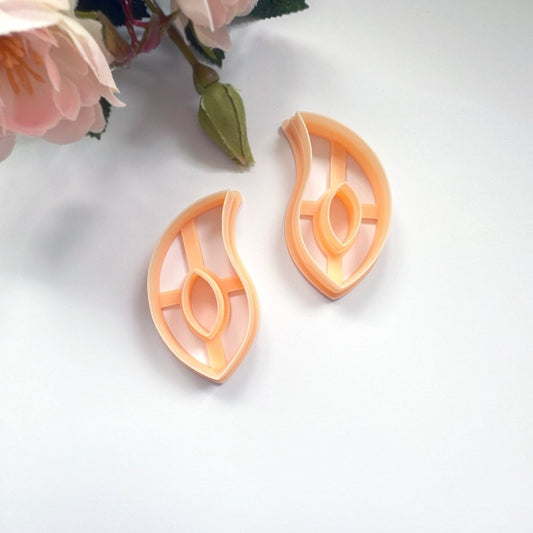 ClayBoutique Clay Cutter (40) | Flame Leaf - 