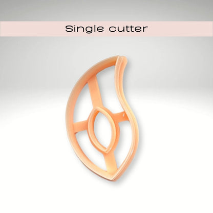 ClayBoutique Clay Cutter (40) | Flame Leaf - 