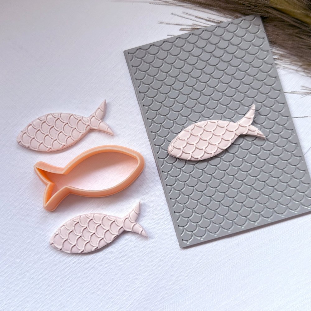 Fish Scales Texture Stamp - 