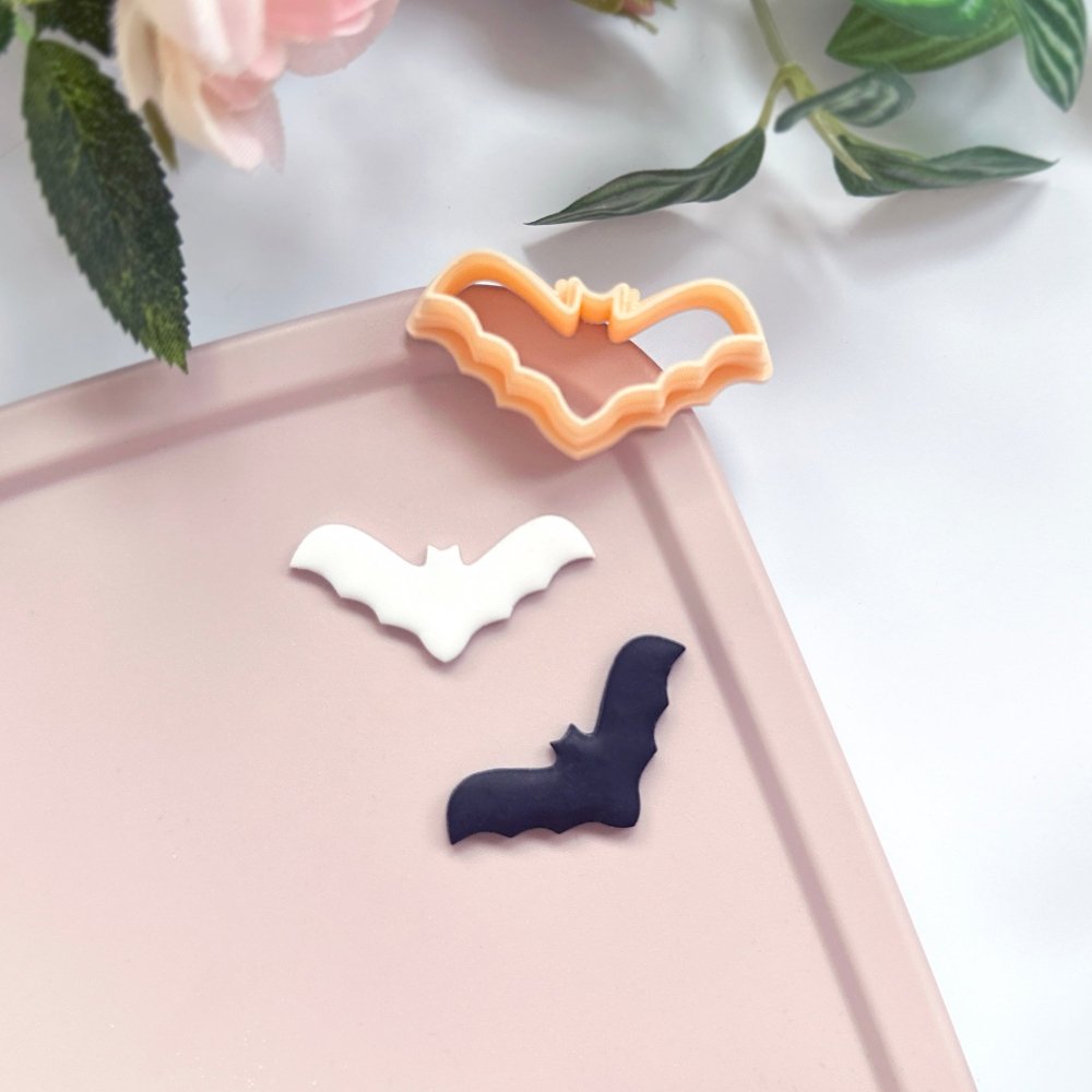 Flying Bat Clay Cutter | Curved Wings - 