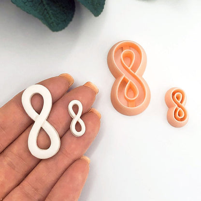 Infinity Symbol Polymer Clay Cutter | Valentines - 