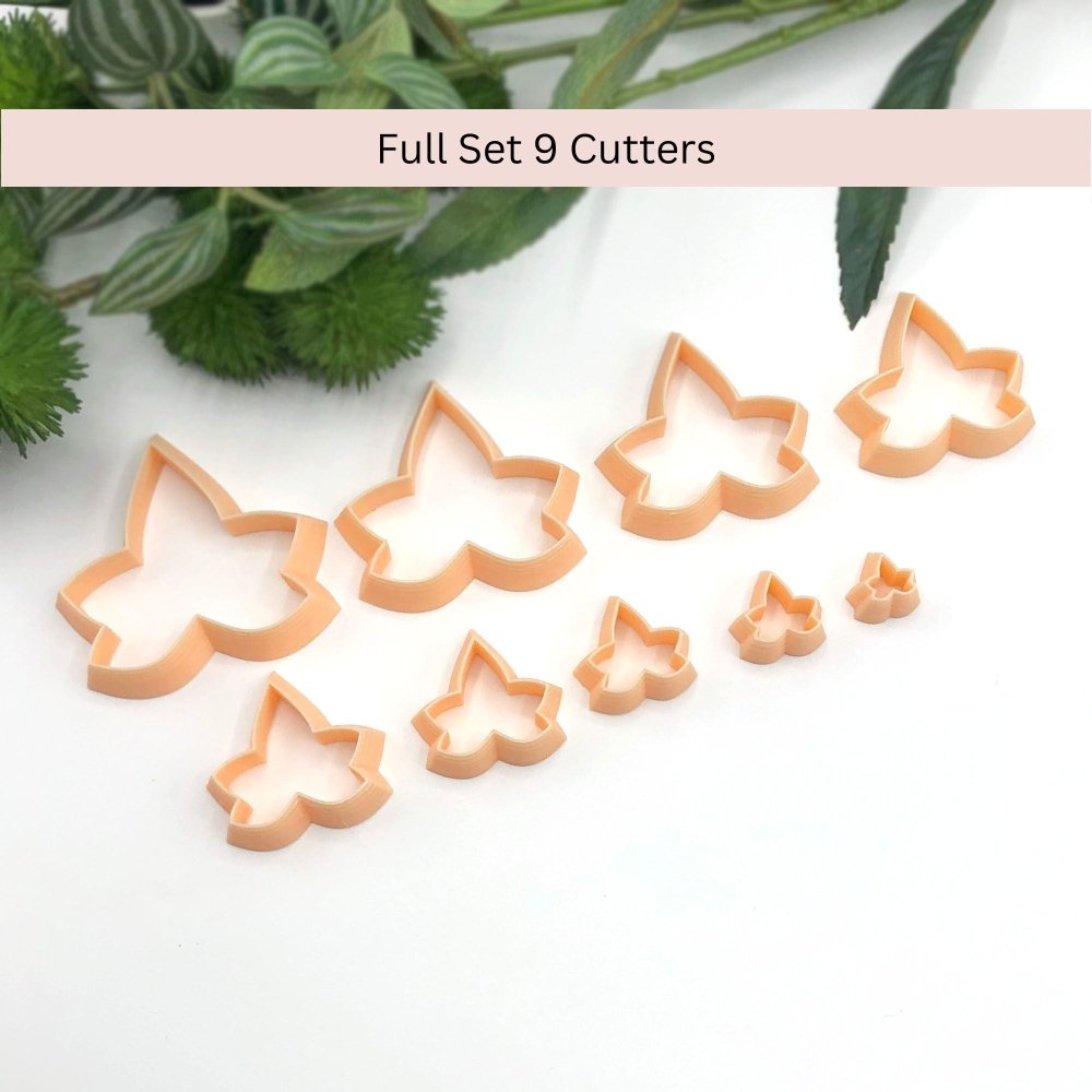 Ivy Leaf Polymer Clay Cutter - 