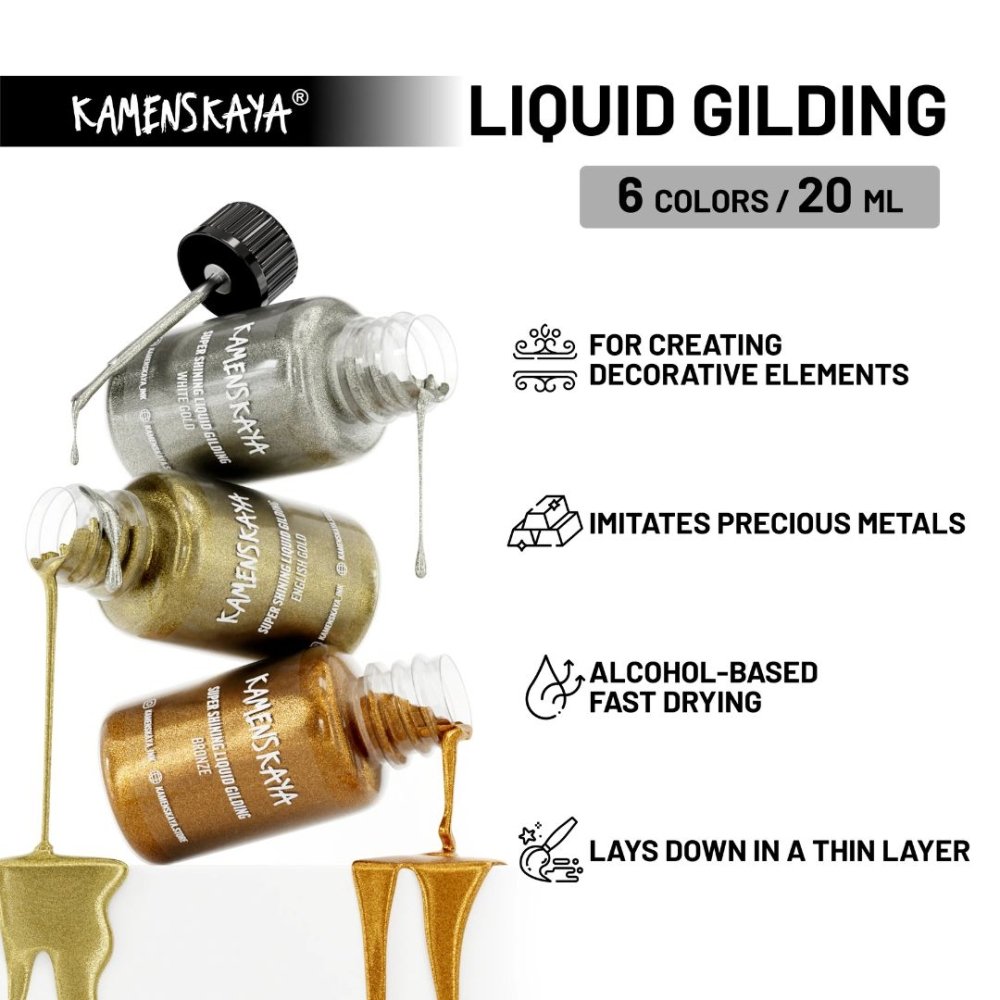 Kamenskaya Liquid Gilding 20ml | Bronze - 