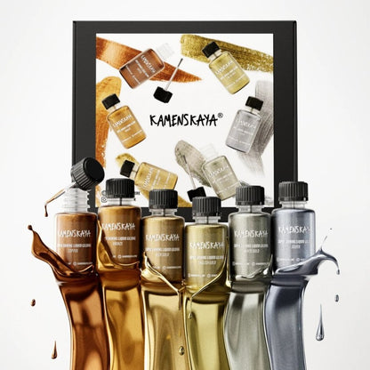 Kamenskaya Liquid Gilding Set | 6 Shades - 