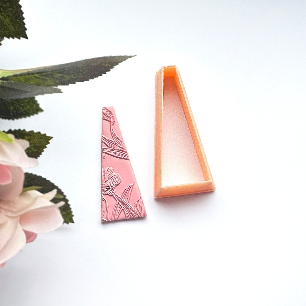 Long Triangle Clay Cutter - 