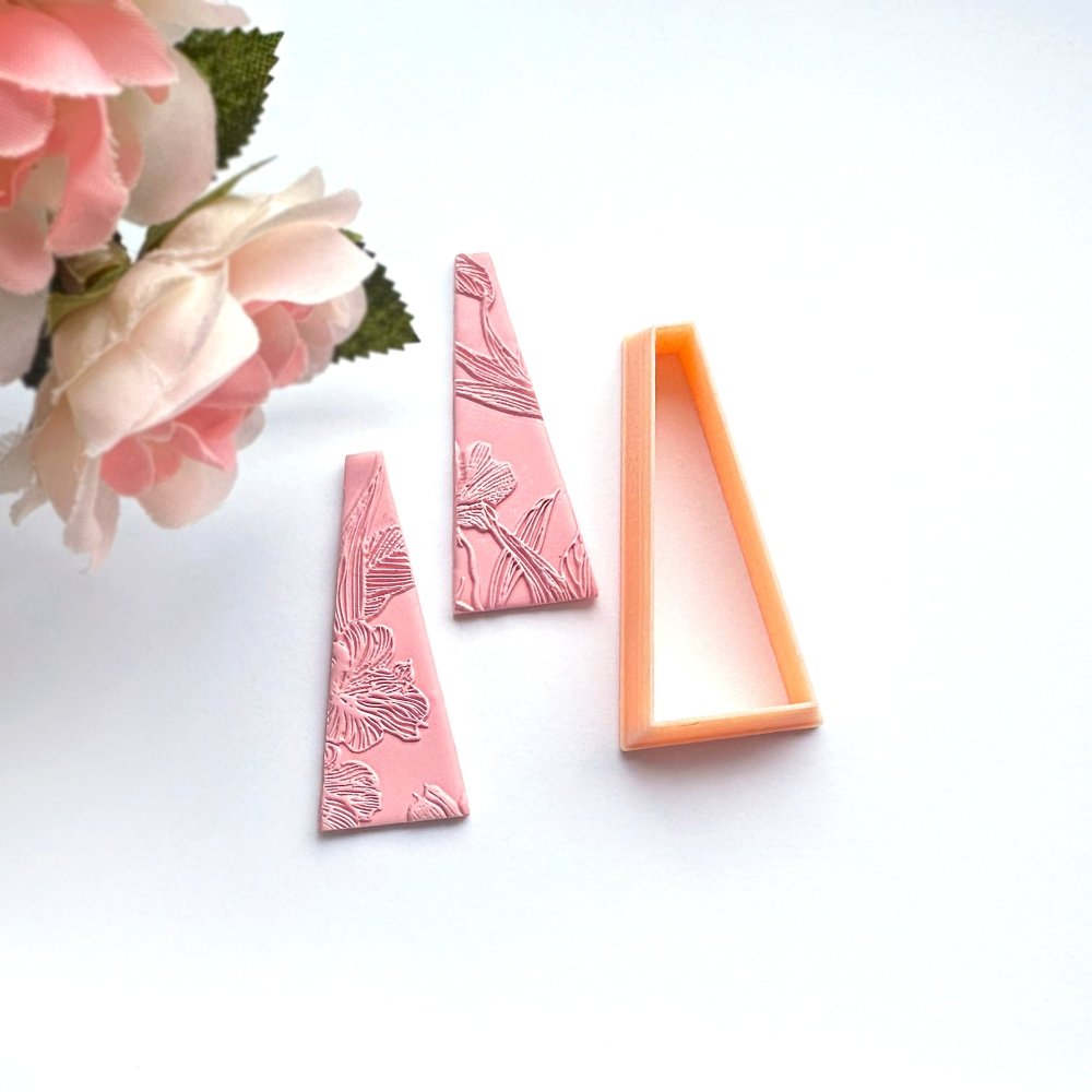 Long Triangle Clay Cutter - 