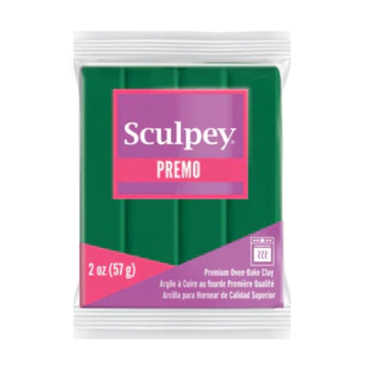 Sculpey Premo Polymer Clay | 57g - 5006 Forest Green - 