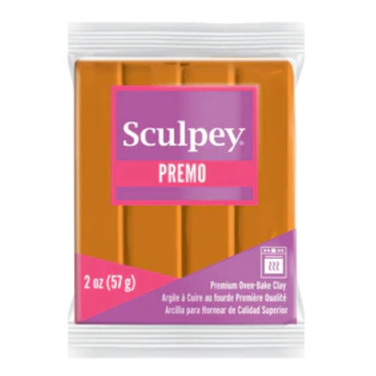 Sculpey Premo Polymer Clay | 57g - 5012 Burnt Orange - 