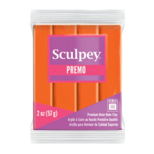 Sculpey Premo Polymer Clay | 57g - 5033 Orange - 