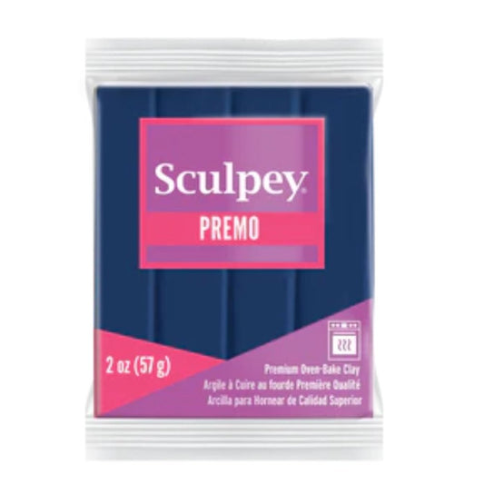 Sculpey Premo Polymer Clay | 57g - 5050 Navy - 