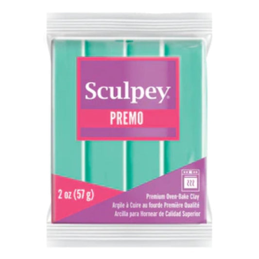 Sculpey Premo Polymer Clay | 57g - 5062 Mint Green - 