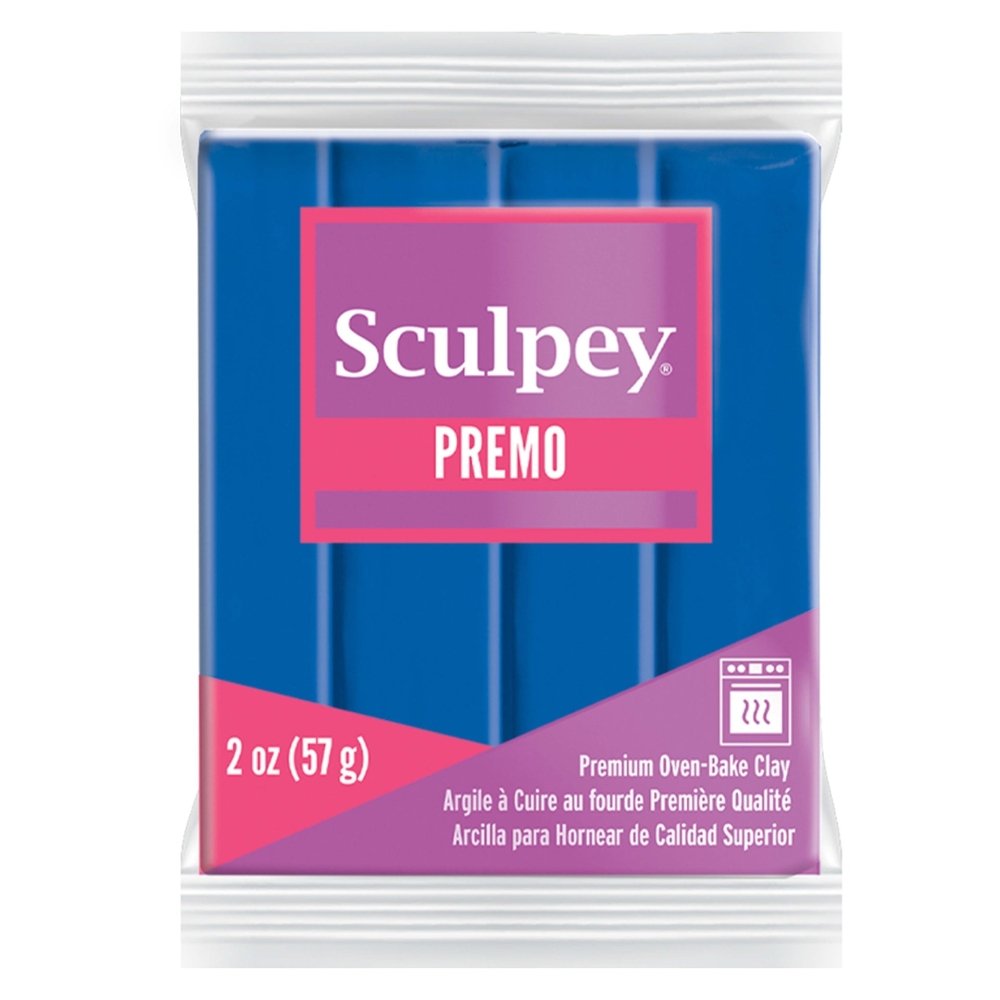 Sculpey Premo Polymer Clay | 57g - 5063 Cobalt Blue Hue - 