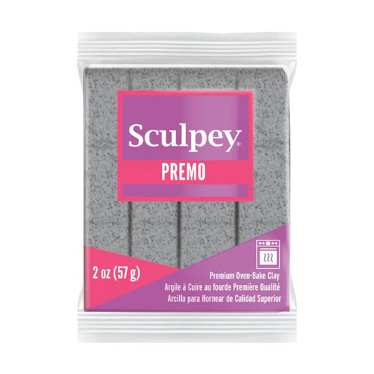 Sculpey Premo Polymer Clay | 57g - 5065 Grey Granite - 