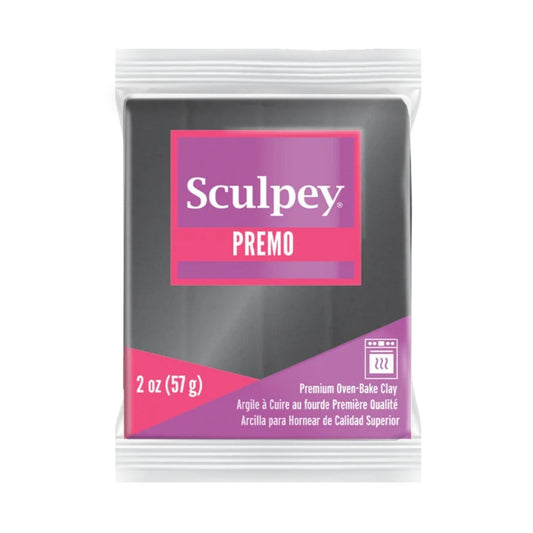 Sculpey Premo Polymer Clay | 57g - 5120 Graphite Pearl - 