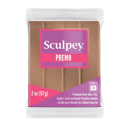 Sculpey Premo Polymer Clay | 57g - 5135 Rose Gold Glitter - 