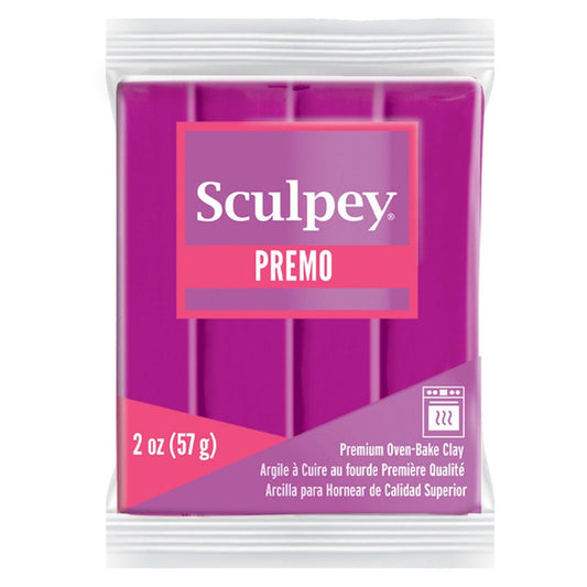 Sculpey Premo Polymer Clay | 57g - 5504 Fuchsia - 