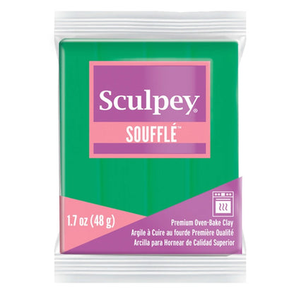 Sculpey Souffle Polymer Clay | 48g - 6007 Shamrock - 