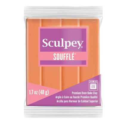 Sculpey Souffle Polymer Clay | 48g - 6033 Pumpkin - 