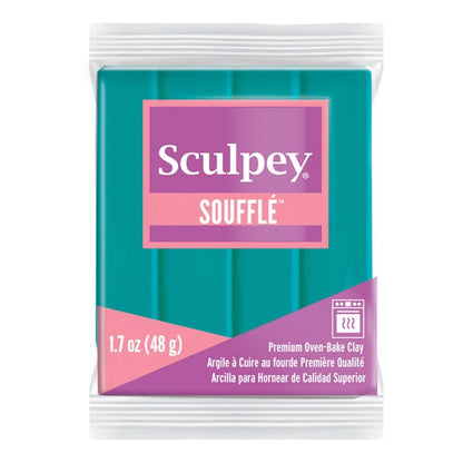 Sculpey Souffle Polymer Clay | 48g - 6505 Sea Glass - 