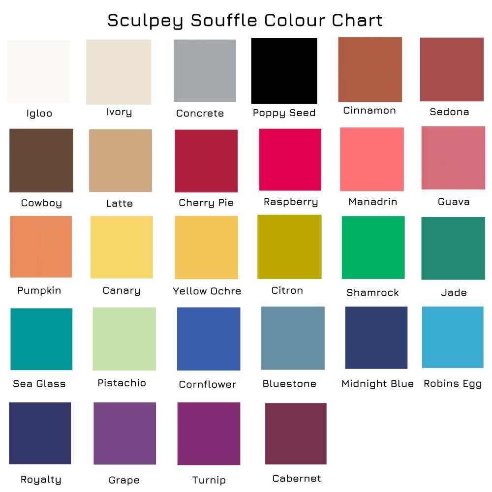 Sculpey Souffle Polymer Clay | 48g - 6515 Turnip - 