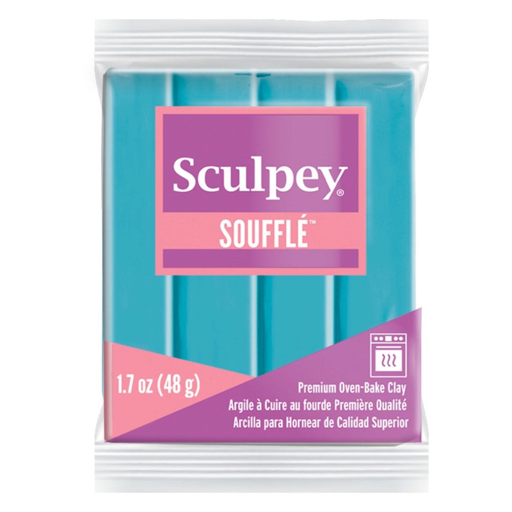 Sculpey Souffle Polymer Clay | 48g - 6652 Robins Egg - 