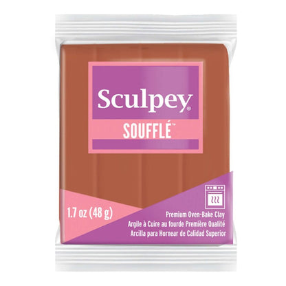 Sculpey Souffle Polymer Clay | 48g - 6665 Cinnamon - 